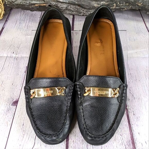 COACH Olive Loafer Flats  - Picture 1 of 12